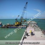 muelles pescadores en Progreso