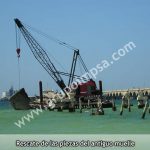 muelles pescadores en Progreso